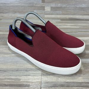 Rothy’s Slip On Women’s Size 10 Burgundy Red Garnet Sneaker Retired Tennis Shoes